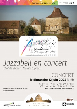 Jazzabell en concert sur le site de Vesvre à 15 h