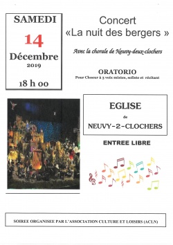 Concert de chants de Noël