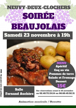 Soirée &quot;Beaujolais&quot;