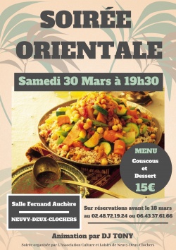 Soirée Orientale