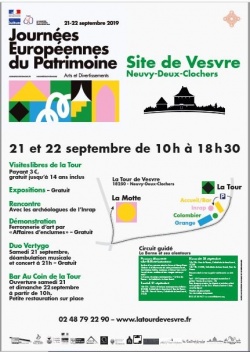 Journées Européennes du Patrimoine (Tour de Vesvre)