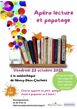 Apéro lecture et papotage